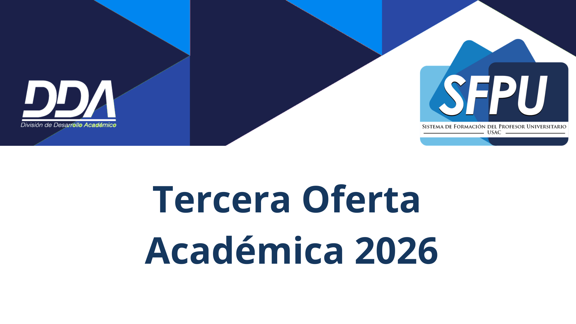 3a Oferta Académica 2026